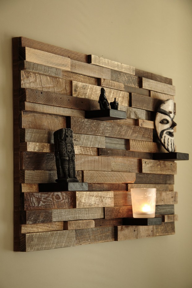 Outstanding Reclaimed Wood Wall Art (11)