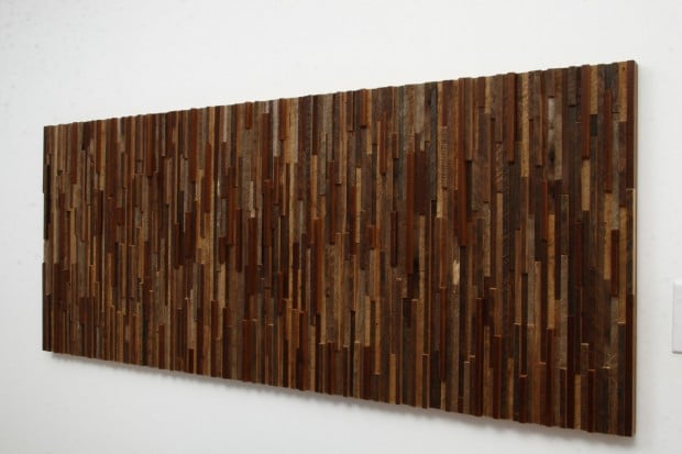Outstanding Reclaimed Wood Wall Art (9)