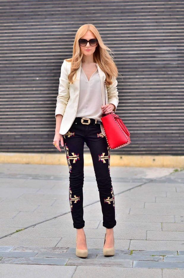 17 Amazing Outfit Ideas with Colored Blazers for Stylish Spring Look (1)