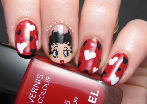Source: www.adventuresinacetone.com 17 Interesting Ideas for Your Next Nail Art (2)