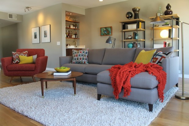 17 Mid Century Modern Living Room Design Ideas   (11)