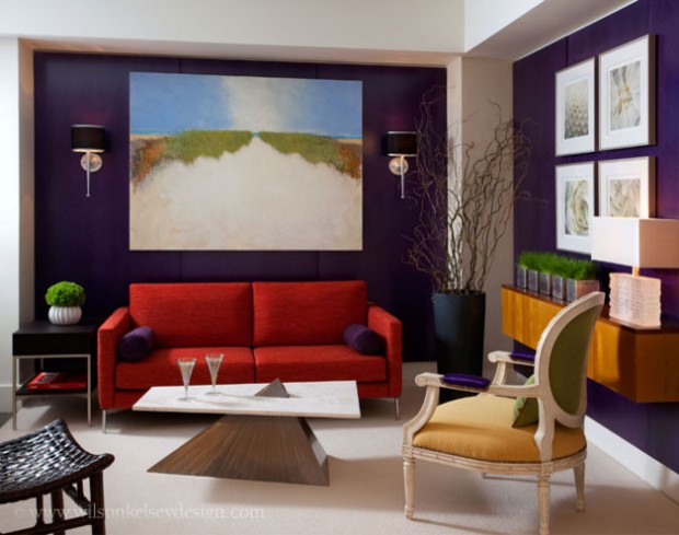 17 Mid Century Modern Living Room Design Ideas   (14)