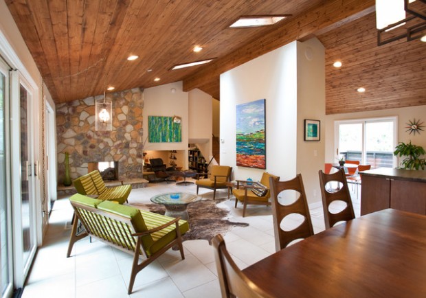 17 Mid Century Modern Living Room Design Ideas   (8)