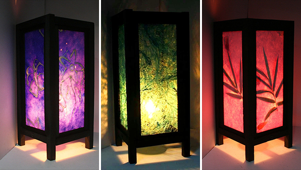 18 Elegant Handmade Lanterns for a Romantic Ambient - wood, valentine's, valentine, shade, romantic, red, purple, Natural, love, light, lantern, lampshade, Lamp, heart, handmade, Flower, day, blue, bamboo