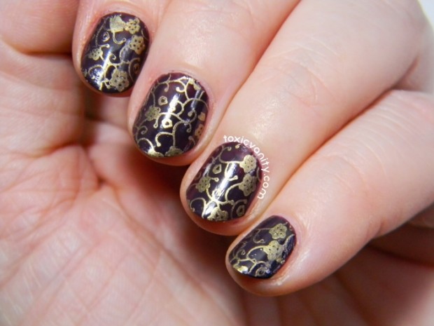 18 Gorgeous Vintage Inspired Nail Art Ideas (17)