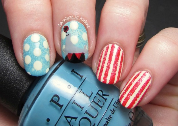 18 Gorgeous Vintage Inspired Nail Art Ideas (18)