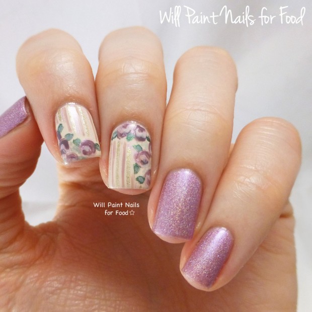 18 Gorgeous Vintage Inspired Nail Art Ideas (7)