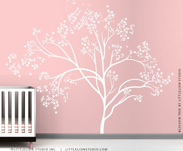 Buy it here: www.etsy.com 19 Cute Wall Decals in The Spirit of Spring (1)