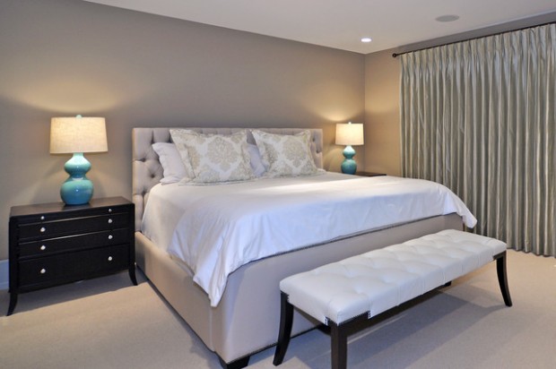 20 Beautiful Gray Master Bedroom Design Ideas  (10)