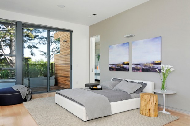 20 Beautiful Gray Master Bedroom Design Ideas  (21)