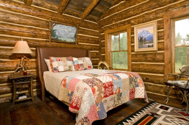 20 Cozy Rustic Bedroom Design Ideas (11)