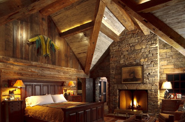 20 Cozy Rustic Bedroom Design Ideas (18)