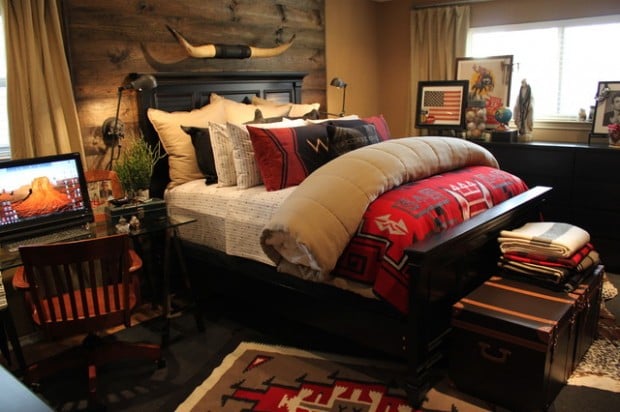 20 Cozy Rustic Bedroom Design Ideas (2)