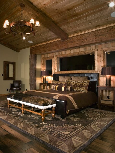 20 Cozy Rustic Bedroom Design Ideas (7)