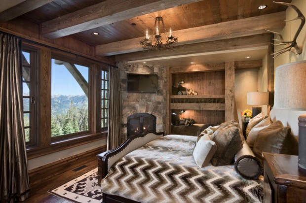 20 Cozy Rustic Bedroom Design Ideas (8)