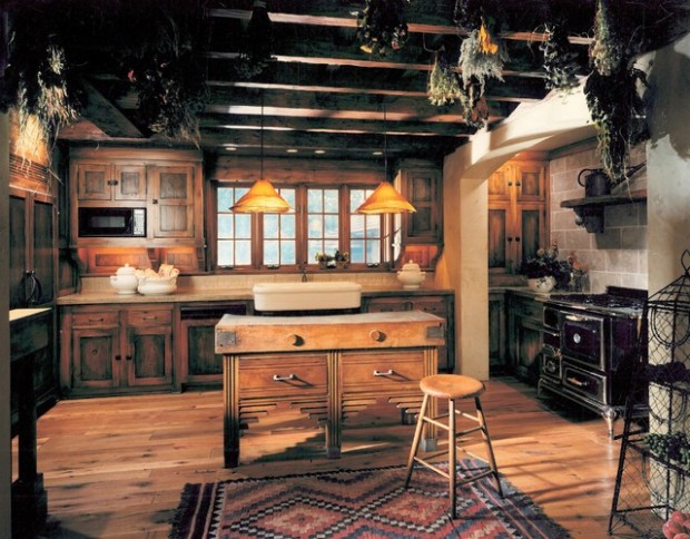 20 Cozy Rustic Kitchen Design Ideas