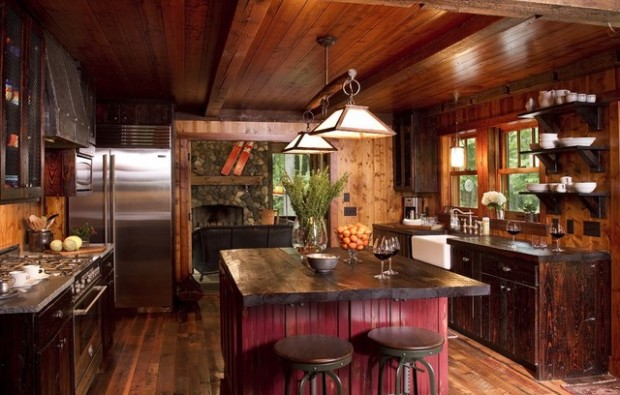 20 Cozy Rustic Kitchen Design Ideas (10)