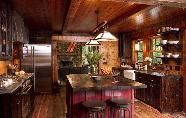 20 Cozy Rustic Kitchen Design Ideas - rustic kitchen, rustic, kitchen design, kitchen, cozy rustic