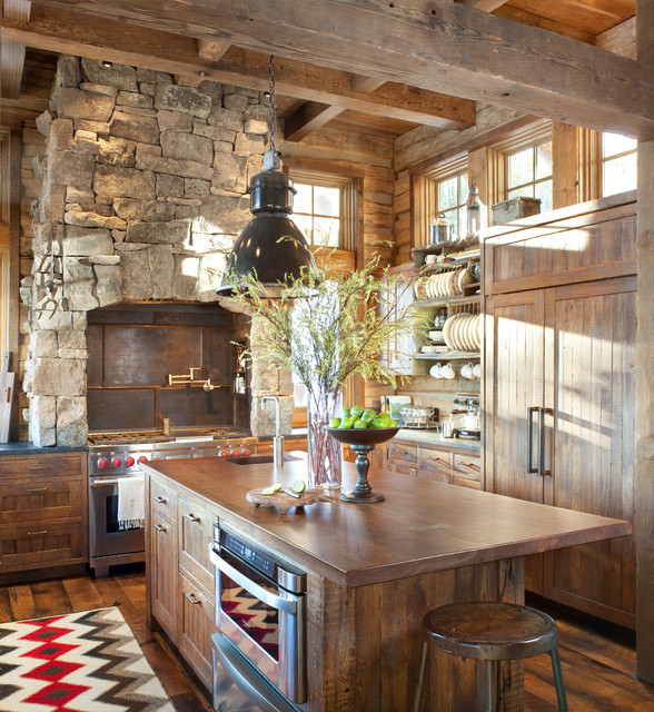 20 Cozy Rustic Kitchen Design Ideas (11)