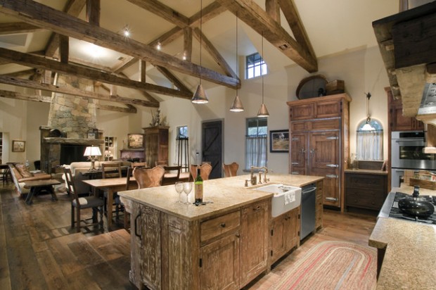 20 Cozy Rustic Kitchen Design Ideas (12)