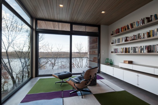 20 Elegant Reading Room Design Ideas for All Book Lovers (10)