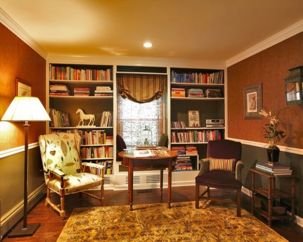 20 Elegant Reading Room Design Ideas for All Book Lovers (4)