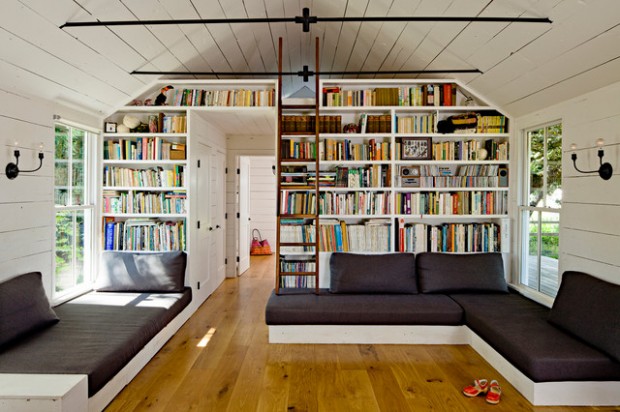 20 Elegant Reading Room Design Ideas for All Book Lovers (8)