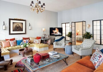 18 Stylish Boho Chic Living Room Design Ideas - chic living room, chic interiors, boho chic living room, Boho chic