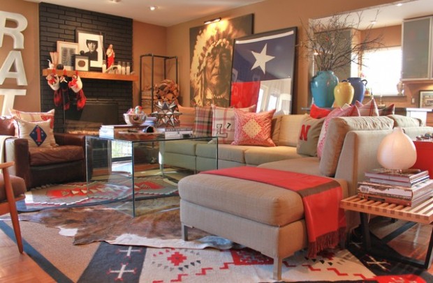 20 Stylish Boho Chic Living Room Design Ideas (17)