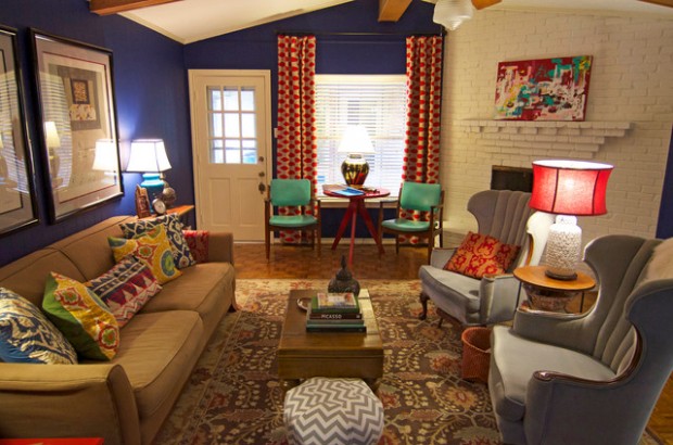 20 Stylish Boho Chic Living Room Design Ideas (18)