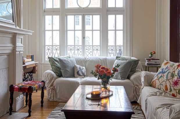 20 Stylish Boho Chic Living Room Design Ideas (9)