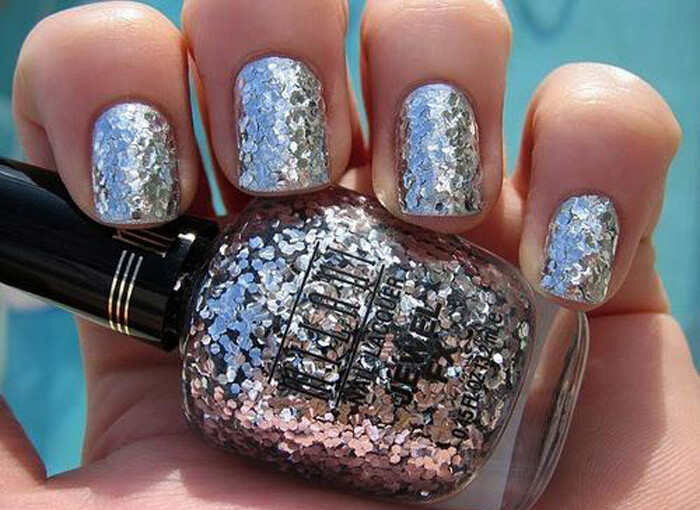Top 18 Spectacular Glitter Nails With Sparkles - nails with sparkles, nails, Glitter nails