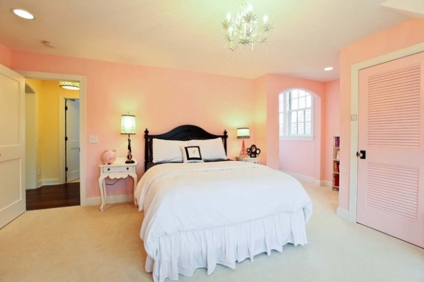 22 Pink Bedroom Design Ideas for Little Ladies (15)