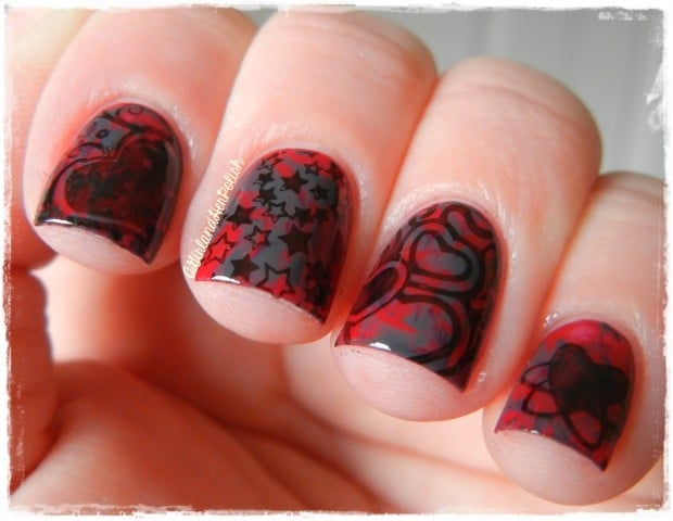 22 Sweet and Easy Valentine’s Day Nail Art Ideas (14)