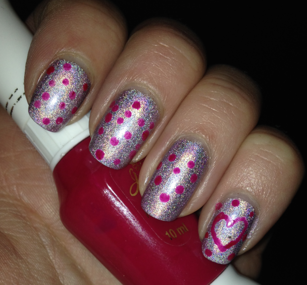 22 Sweet and Easy Valentine’s Day Nail Art Ideas (1)