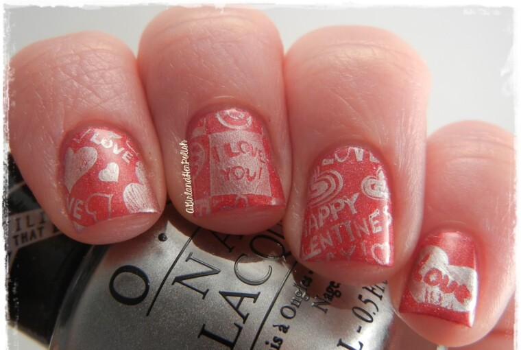 22 Sweet and Easy Valentine’s Day Nail Art Ideas - Valentine's day nail art, Valentine's day, nail art ideas, Nail Art