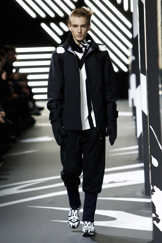 Y-3 : Runway - Paris Fashion Week - Menswear F/W 2014-2015