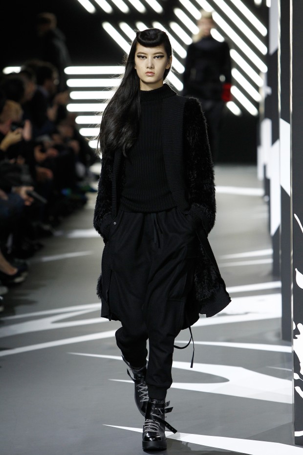 Y-3 : Runway - Paris Fashion Week - Menswear F/W 2014-2015