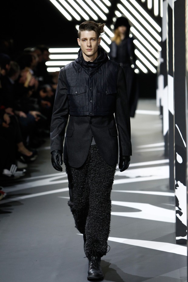 Y-3 : Runway - Paris Fashion Week - Menswear F/W 2014-2015