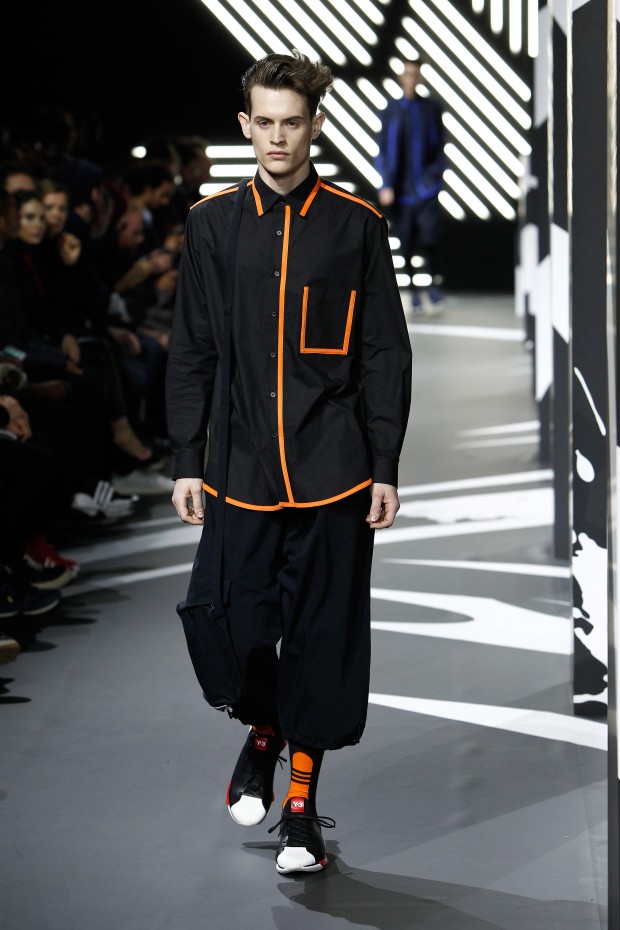 Y-3 : Runway - Paris Fashion Week - Menswear F/W 2014-2015