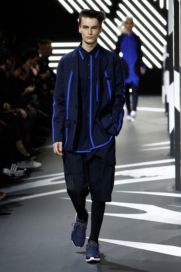 Y-3 : Runway - Paris Fashion Week - Menswear F/W 2014-2015