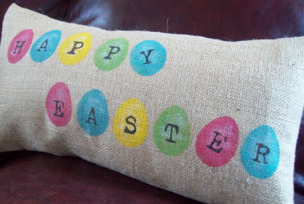 16 Adorable Handmade Decorative Easter Pillows (16)
