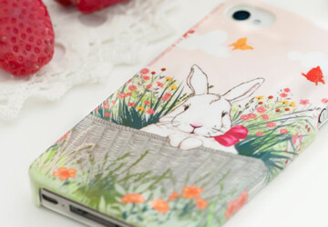 17 Creative and Natural Looking iPhone Cases for Spring - trees, spring, rabbit, protective, plastic, nature, Natural, iPhone, hard, gadget, Flower, floral, decorative, cover, cell phone, case, birdhouse