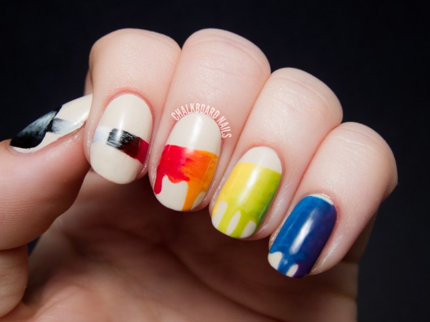 17 Cute Nail Art Ideas for Spring (10)