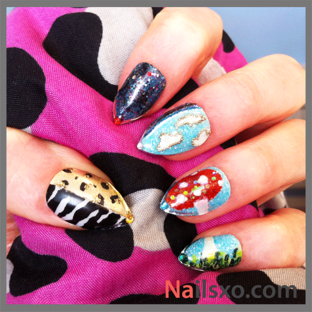 18 Colorful and Floral Ideas to Inspire Your Next Nail Design (1)