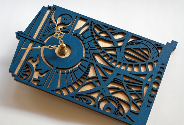 18 Creative and Handmade Wall Clock Designs (13)