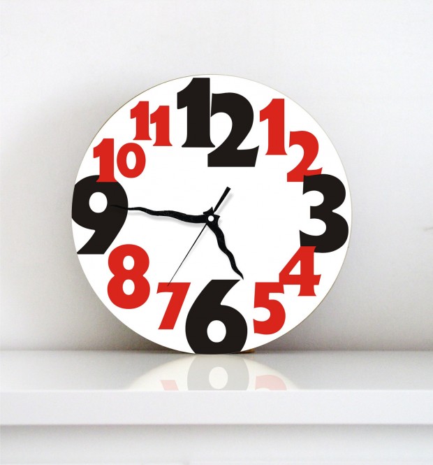 18 Creative and Handmade Wall Clock Designs (15)