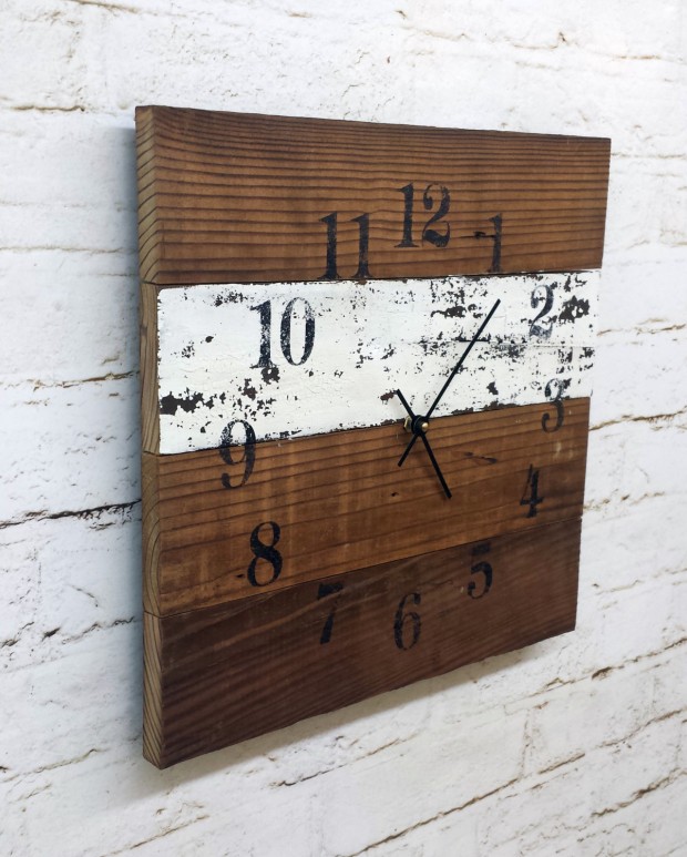 18 Creative and Handmade Wall Clock Designs (16)