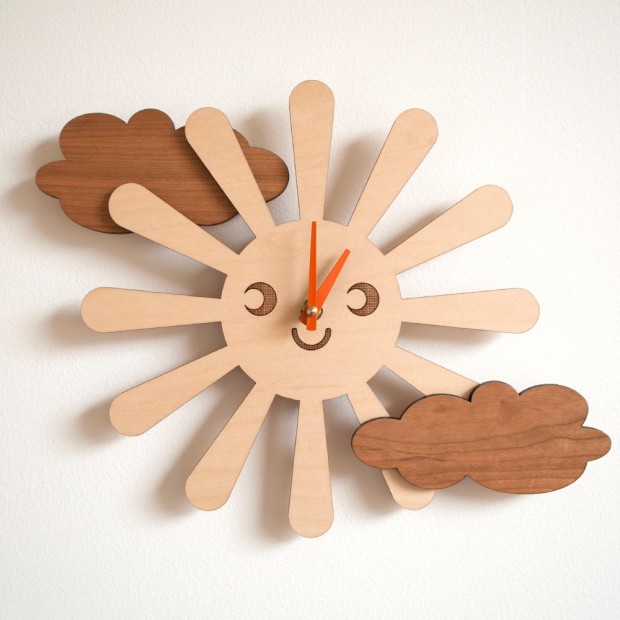 18 Creative and Handmade Wall Clock Designs (9)