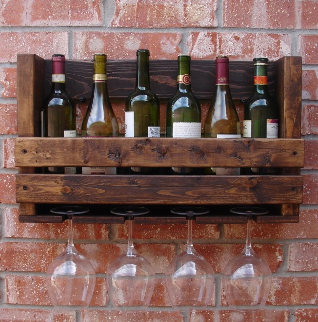 18 Elegant and Creative Handmade Wine Holders (17)